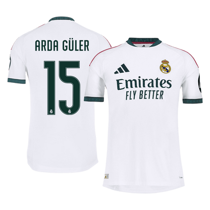 Maglia Gara Real Madrid Casa ARDA GÜLER #15 Uomo 2026/27