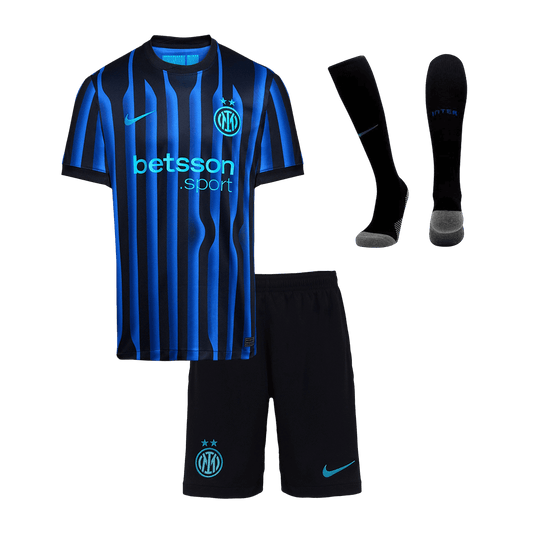 Completo Bambino Inter Milan Casa 2025/26 - 3 Pezzi