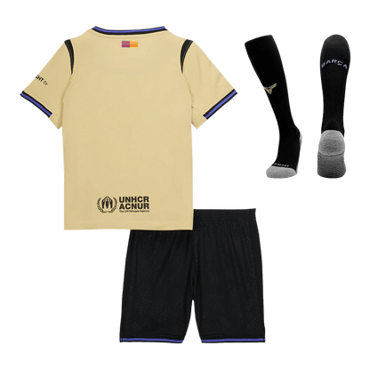 Kit Completo Bambino Barcelona Trasferta 2025/26 - 3 Pezzi