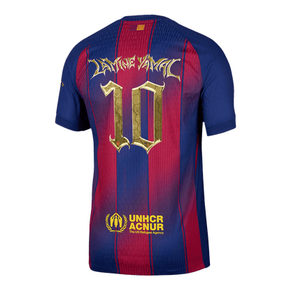 Maglia Gara Barcelona Casa LAMINE YAMAL #10 Uomo 2025/26