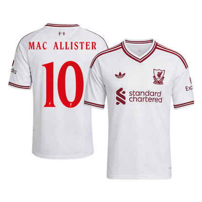 Maglia Replica Liverpool Trasferta MAC ALLISTER #10 Uomo 2026/27 - UCL
