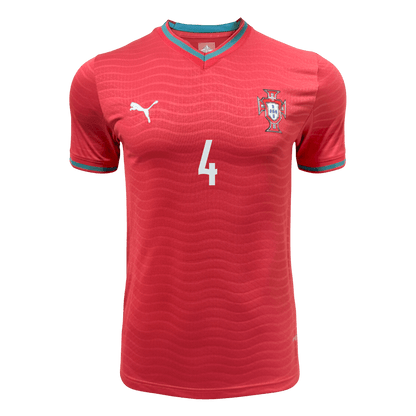Maglia Gara Portogallo Casa RÚBEN DIAS #4 Uomo 2026