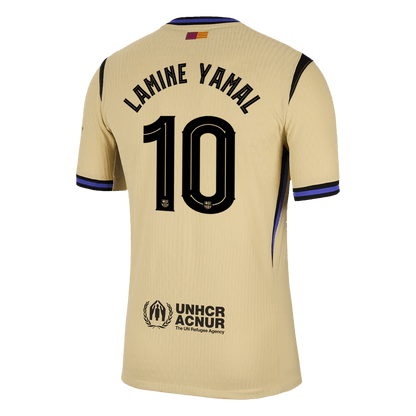 Maglia Gara Barcelona Trasferta LAMINE YAMAL #10 Uomo 2025/26 - UCL