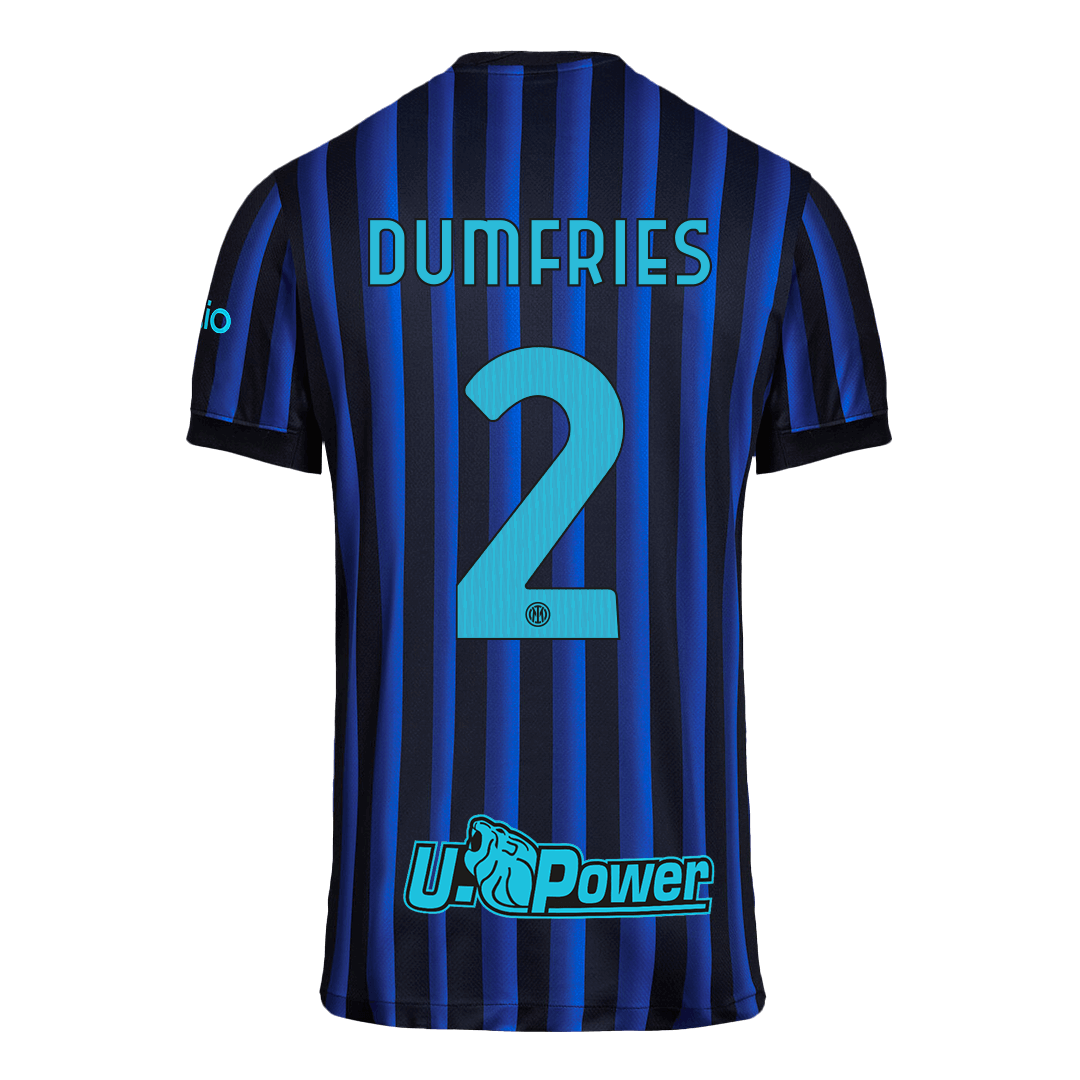 Maglia Replica Inter Milan Casa DUMFRIES #2 Uomo 2025/26