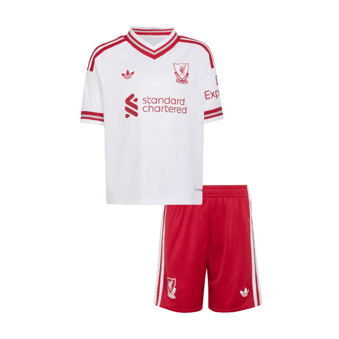 Base Kit Bambino Liverpool Trasferta 2026/27 - 2 Pezzi