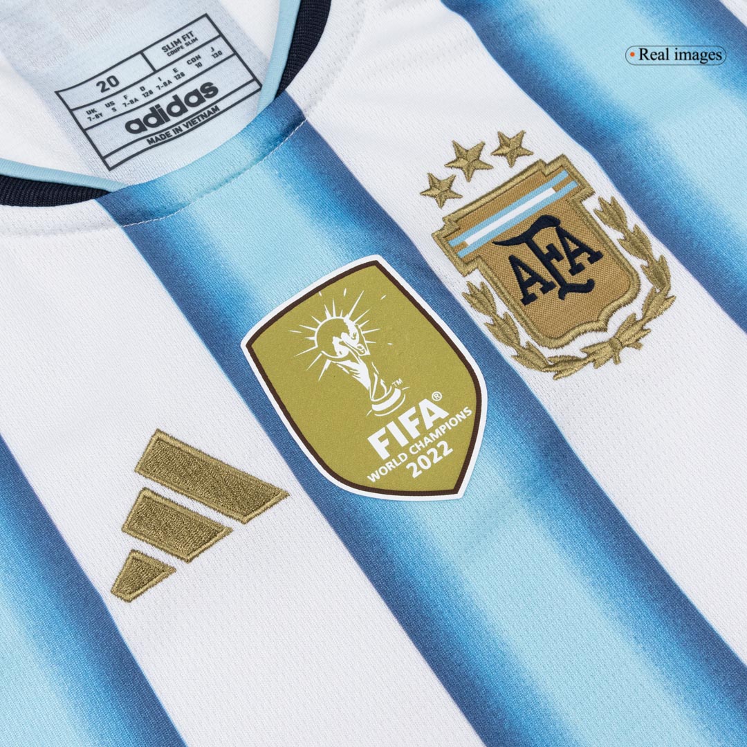 Base Kit Bambino Argentina J.ÁLVAREZ #9 Casa Mondiali 2026 - 2 Pezzi