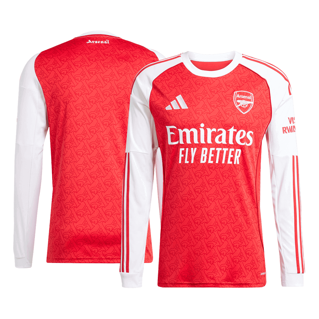 Maglia Replica Arsenal Casa Uomo 2025/26 - Manica Lunga