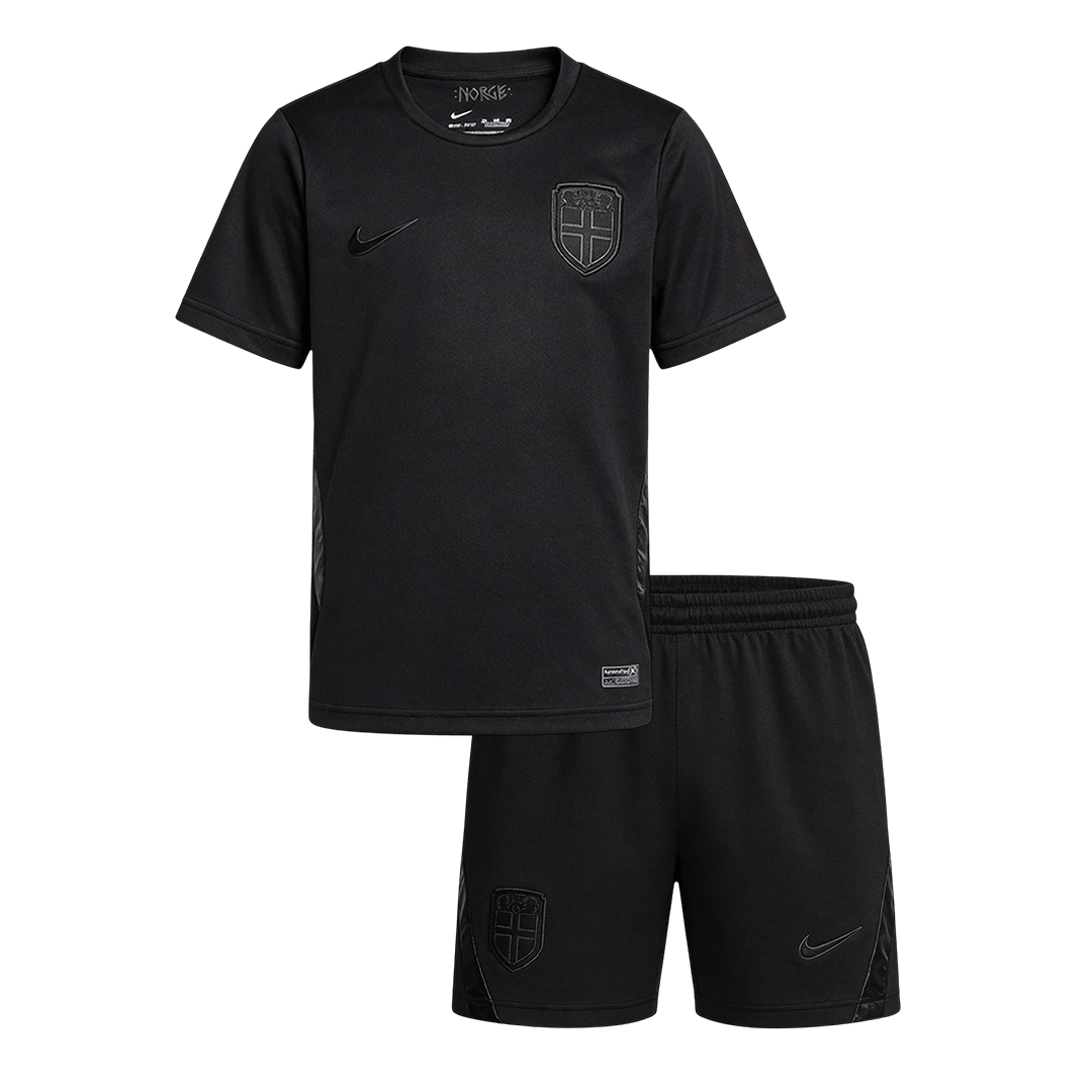 Base Kit Bambino Norvegia Trasferta Mondiali 2026 - 2 Pezzi