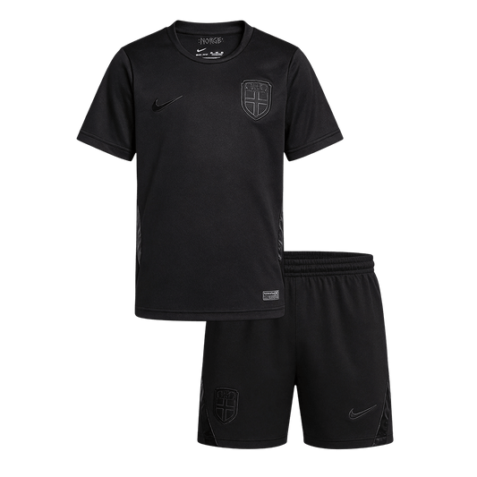 Base Kit Bambino Norvegia Trasferta Mondiali 2026 - 2 Pezzi