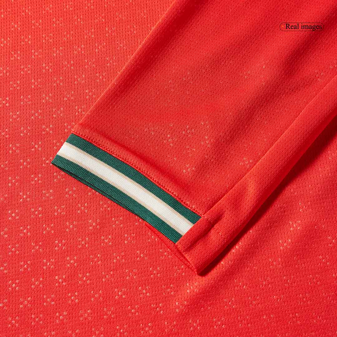 Maglia Replica Portugal Casa RONALDO #7 Uomo 2025 - Manica Lunga