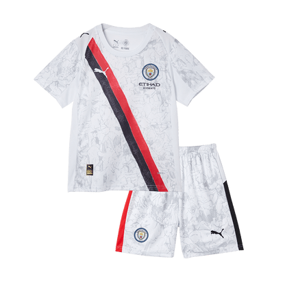 Completo Bambino Manchester City 2025/26 - 2 Pezzi