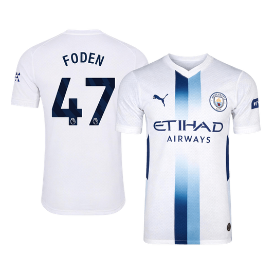 Maglia Replica Manchester City Terza FODEN #47 Uomo 2026/27