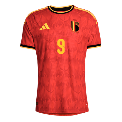 Maglia Gara Belgio Casa LUKAKU #9 Uomo Mondiali 2026