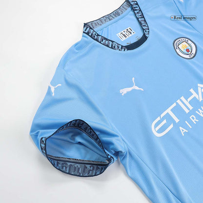 Kit Completo Manchester City Casa Uomo 2024/25 - 3 Pezzi