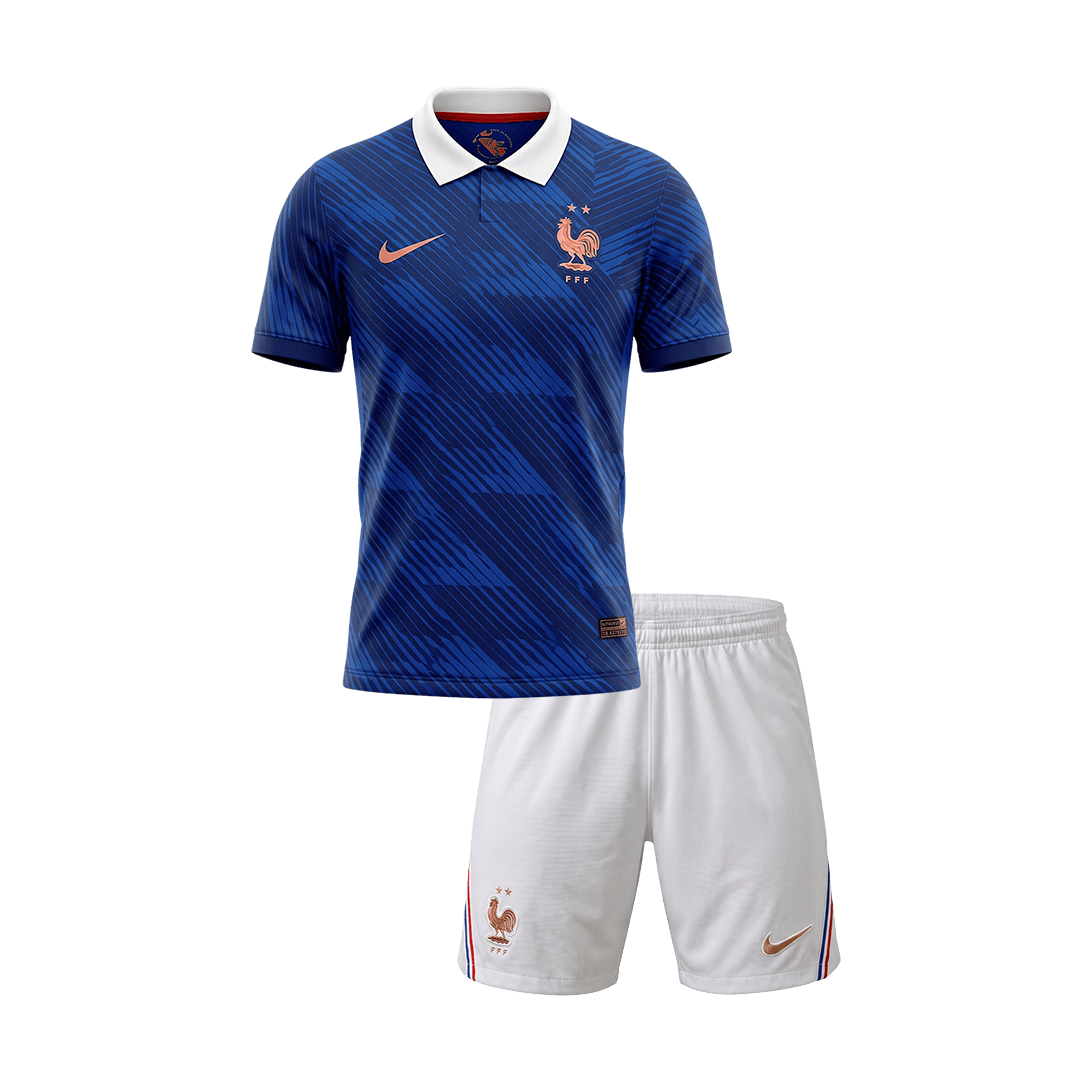 Base Kit Bambino Francia Casa Mondiali 2026 - 2 Pezzi