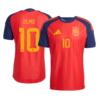 Maglia Gara Spagna Casa OLMO #10 Uomo Mondiali 2026