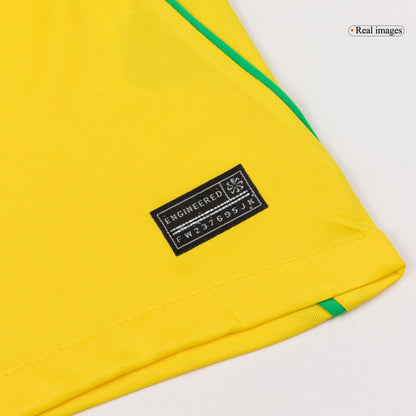 Maglia Replica Brasile Casa ENDRICK #19 Uomo Mondiali 2026