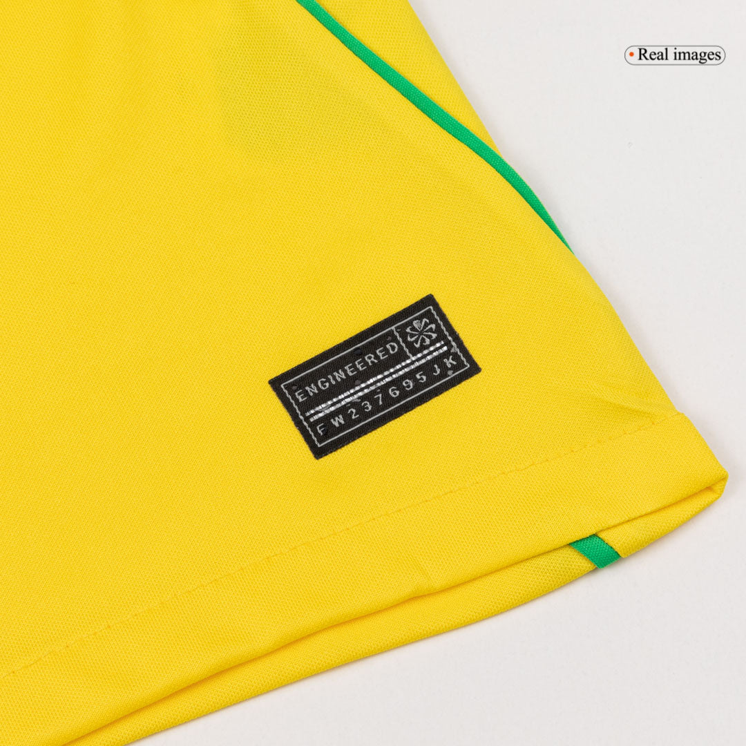 Maglia Replica Brasile Casa JOÃO PEDRO #22 Uomo Mondiali 2026