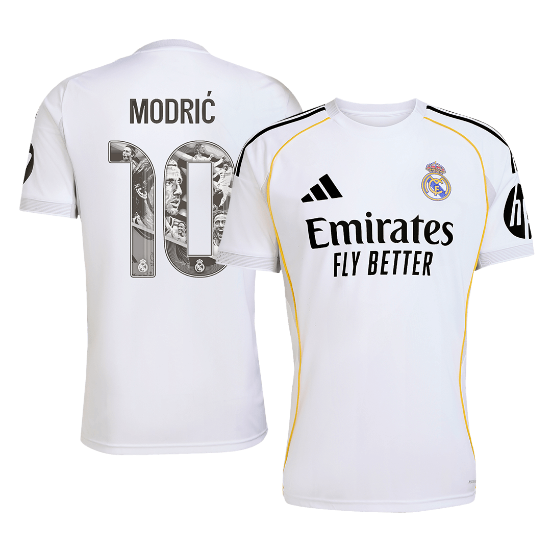 Maglia Replica Real Madrid Casa Uomo MODRIC #10 2025/26 - Speciale