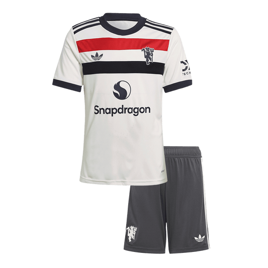 Completo Bambino Manchester United Terza 2024/25 - 2 Pezzi