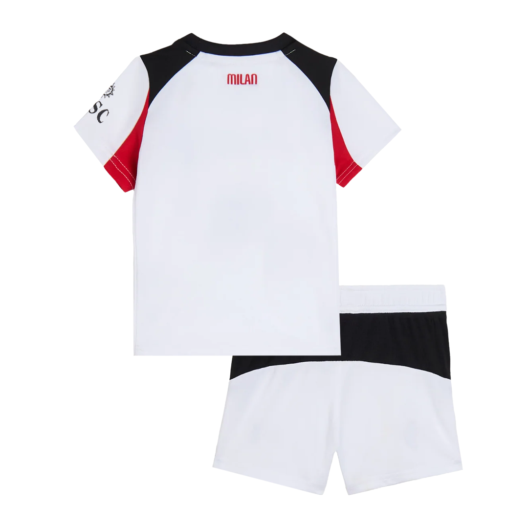 Completo Bambino AC Milan Trasferta 2025/26 - 2 Pezzi