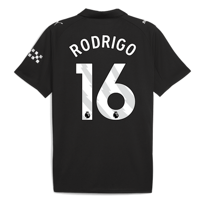 Maglia Replica Manchester City Trasferta RODRIGO #16 Uomo 2025/26