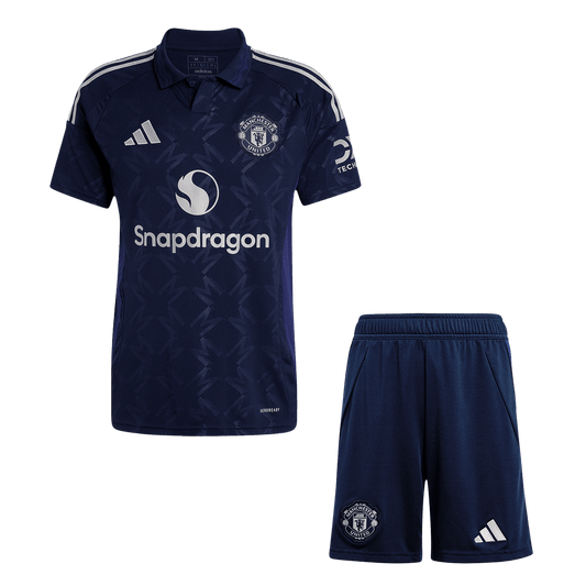 Completo Base Manchester United Trasferta Uomo 2024/25 - 2 Pezzi