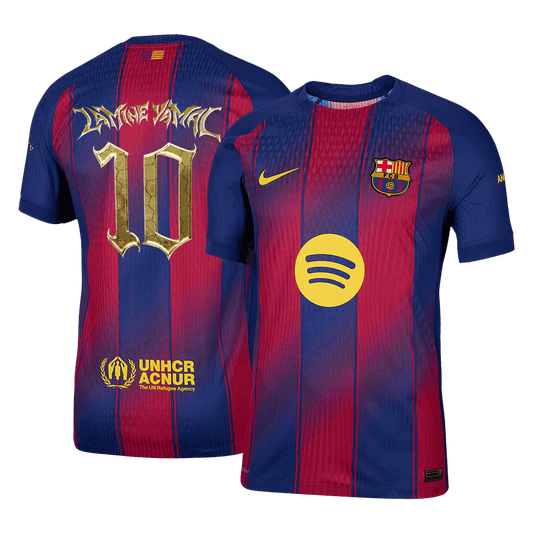 Maglia Gara Barcelona Casa LAMINE YAMAL #10 Uomo 2025/26