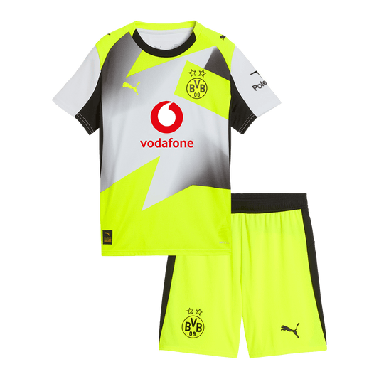 Base Kit Bambino Borussia Dortmund Trasferta 2025/26 - 2 Pezzi