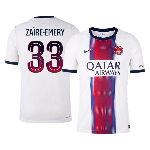 Maglia Gara PSG Trasferta ZAÏRE-EMERY #33 Uomo 2026/27
