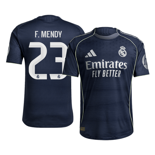 Maglia Gara Real Madrid Trasferta F.MENDY #23 Uomo 2025/26