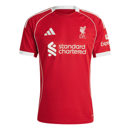 Maglia Replica Liverpool Casa SZOBOSZLAI #8 Uomo 2025/26