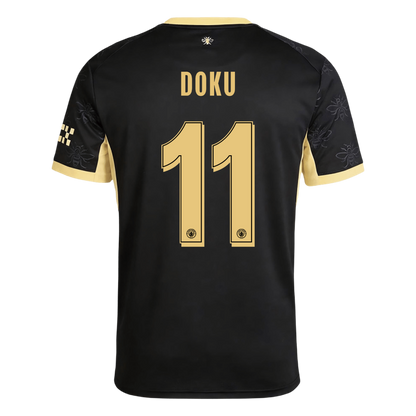 Maglia Replica Manchester City Trasferta DOKU #11 Uomo 2026/27 - UCL