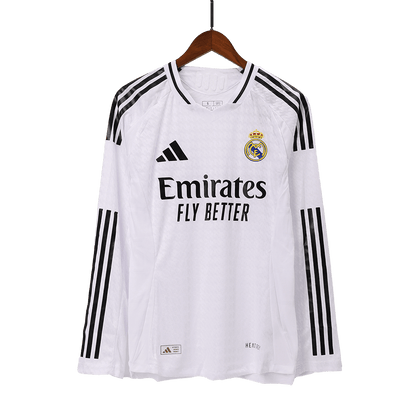 Maglia Gara Real Madrid Casa Uomo 2024/25 - Manica Lunga