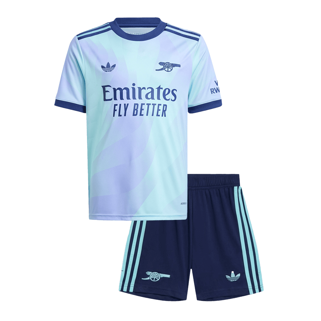 Kit Completo Bambino Arsenal Terza 2024/25 - 3 Pezzi