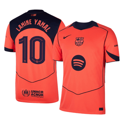 Maglia Replica Barcelona Terza LAMINE YAMAL #10 Uomo 2025/26