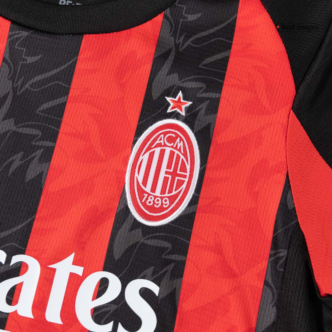 Kit Completo Bambino AC Milan Casa 2025/26 - 3 Pezzi