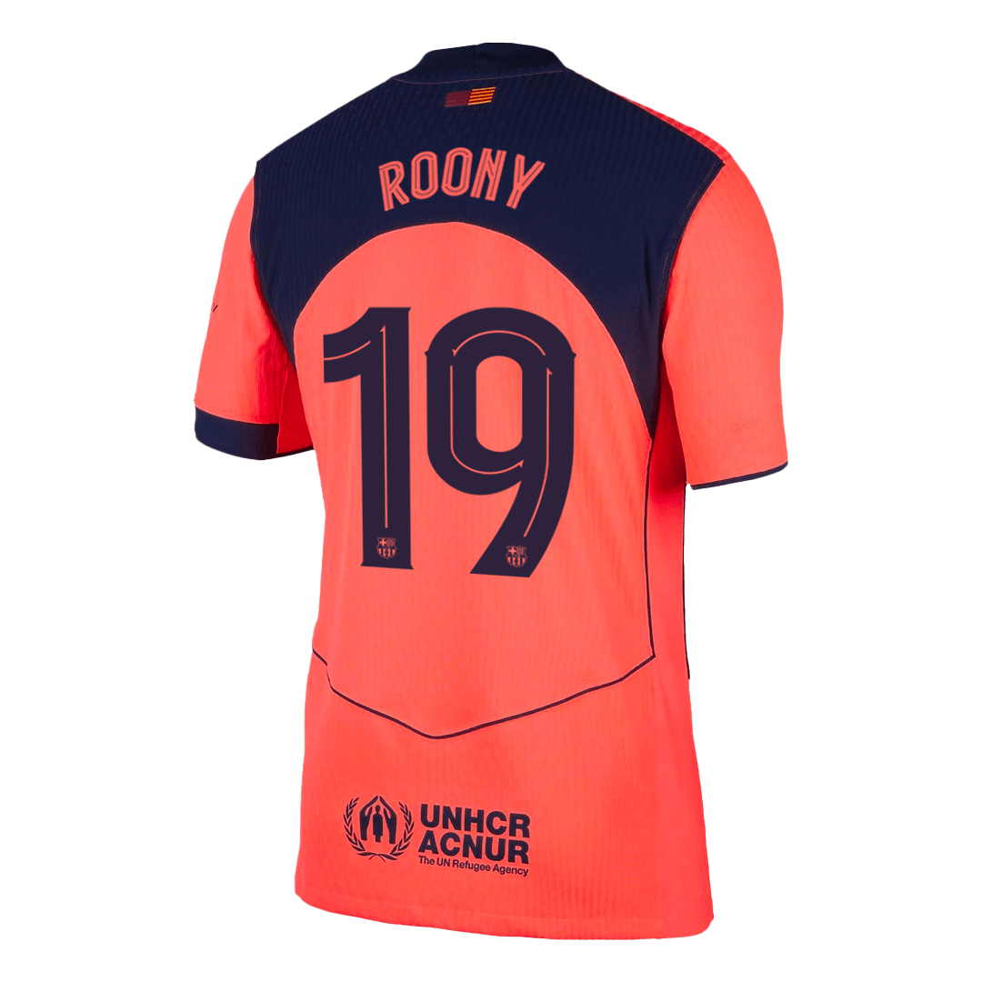 Maglia Gara Barcelona Terza ROONY #19 Uomo 2025/26