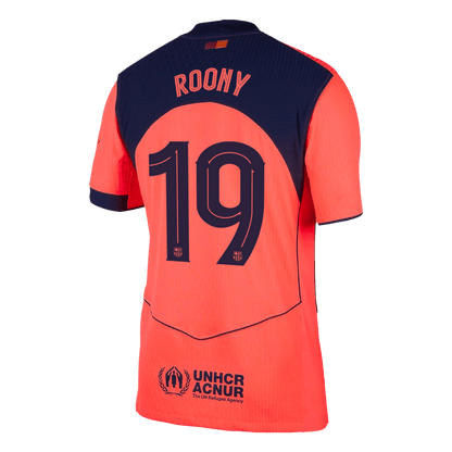 Maglia Gara Barcelona Terza ROONY #19 Uomo 2025/26