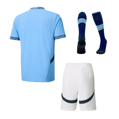 Kit Completo Manchester City Casa Uomo 2024/25 - 3 Pezzi