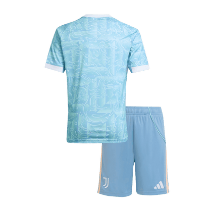 Base Kit Bambino Juventus Trasferta 2025/26 - 2 Pezzi