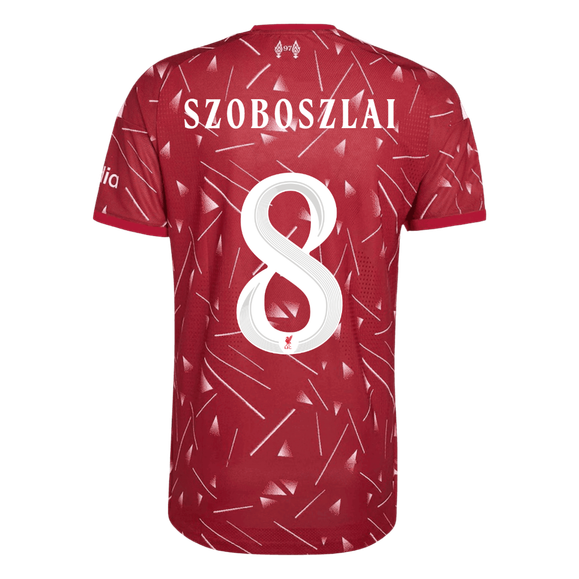Maglia Gara Liverpool Casa SZOBOSZLAI #8 Uomo 2026/27 - UCL