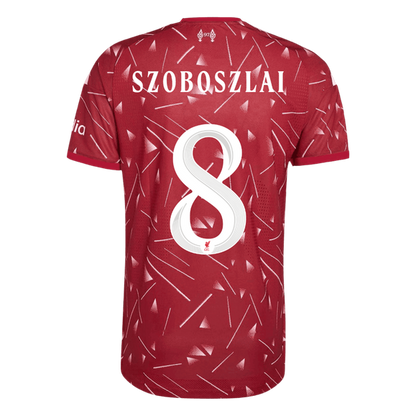 Maglia Gara Liverpool Casa SZOBOSZLAI #8 Uomo 2026/27 - UCL