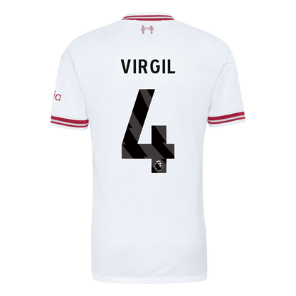 Maglia Gara Liverpool Trasferta VIRGIL #4 Uomo 2026/27