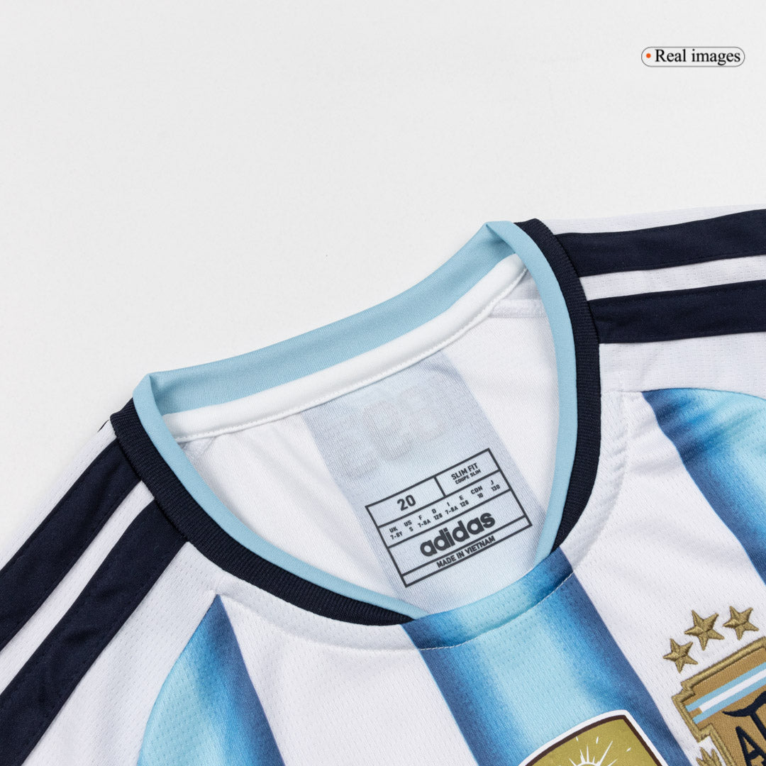 Base Kit Bambino Argentina J.ÁLVAREZ #9 Casa Mondiali 2026 - 2 Pezzi