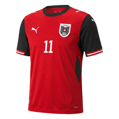 Maglia Replica Austria Casa GREGORITSCH #11 Uomo 2026