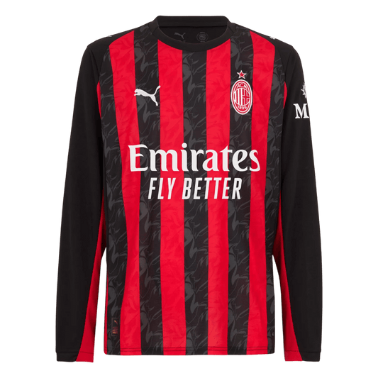 Maglia Gara AC Milan Uomo Casa Uomo 2025/26 - Manica Lunga